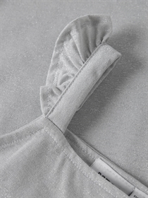 NAME IT Slim Kort Strop Top Jijia Lucent White